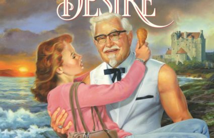 Kentucky Fried Chicken took the golden opportunity to release its first romance novella for Mother's Day. Image courtesy of PRNewsfoto/KFC