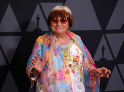Director Agnes Varda is seen at the 9th Governors Awards in Los Angeles in 2017. Photo by Mario Anzuoni/Reuters