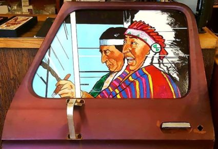 "Going to Santa Fe Indian market," 2016.