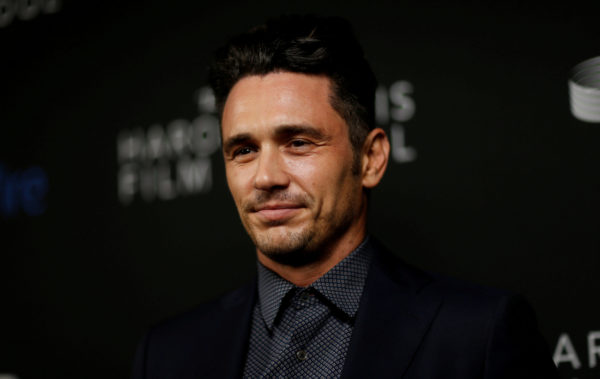 FILE PHOTO: Actor and honoree James Franco poses at the inaugural IndieWire Honors in Los Angeles, California, U.S., November 2, 2017. REUTERS/Mario Anzuoni/File Photo - RC1B18DC0120