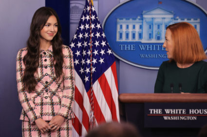 Press Secretary Psaki Briefs White House Media