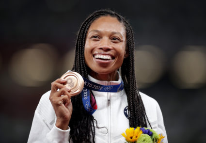 Athletics - Women's 400m - Medal Ceremony