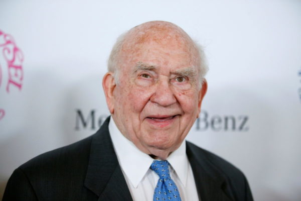 FILE PHOTO: Actor Ed Asner poses at The Mercedes-Benz Carousel of Hope Ball to benefit the Barbara Davis Center for Diabet...