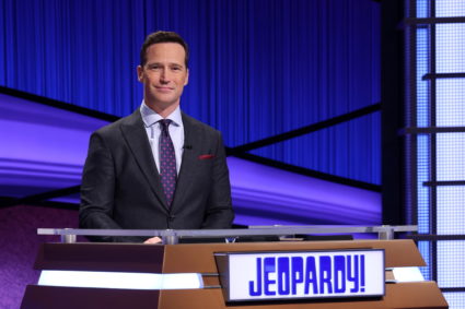 An undated handout photo of new "Jeopardy!" host Mike Richards