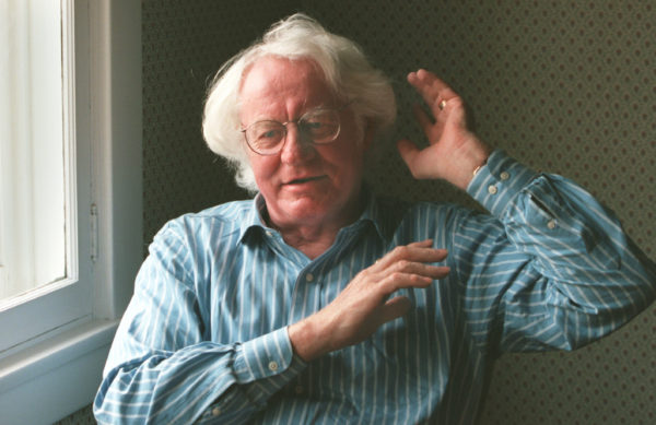 Author/poet Robert Bly.(Photo by BRUCE BISPING/Star Tribune via Getty Images)