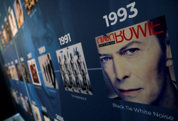 "Bowie 75" David Bowie pop-up shop opens in Soho neighbourhood of New York City