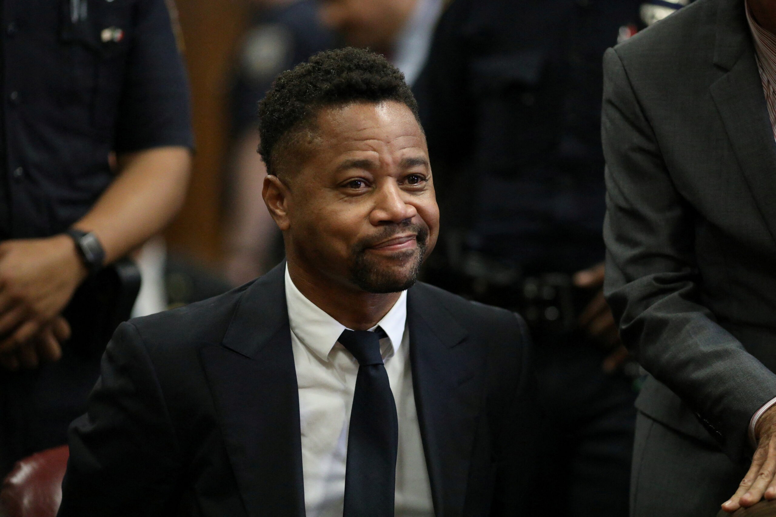 FILE PHOTO: Actor Cuba Gooding Jr. appears for his arraignment in New York State Supreme Court in the Manhattan borough of...