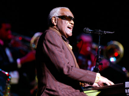 Legendary musician Ray Charles performs at the Montreal International Jazz Festival in Montreal, Jun..