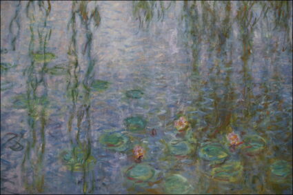 Paris' Museum of Orangerie reopen, Monet's Nympheas enjoy natural lighting again in Paris, France on May 02nd, 2006.