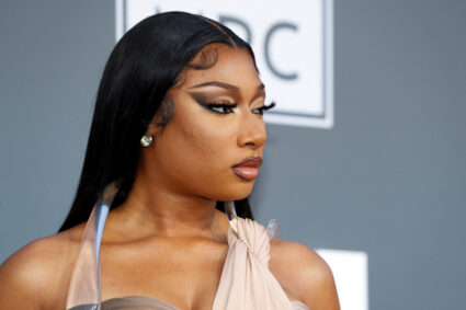 Megan Thee Stallion arrives to attend the 2022 Billboard Music Awards at MGM Grand Garden Arena in Las Vegas, Nevada, U.S. May 15, 2022. Photo by Steve Marcus/REUTERS