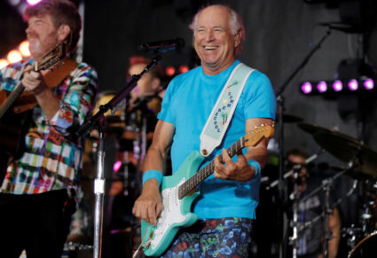 Singer Jimmy Buffett performs during NBC's 'Today' show Summer Concert Series in New York